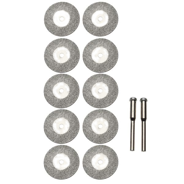 

10pcs 25mm Diamond Grinding Wheel Slice Dremel Accessories for Rotary Tools